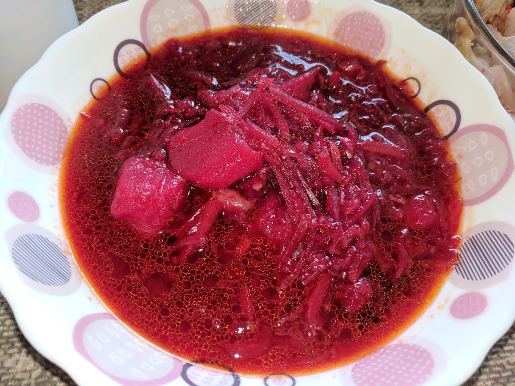 Beets and Cabbage Red Soup (Vitamin & Mineral-rich Nourishing Meal)