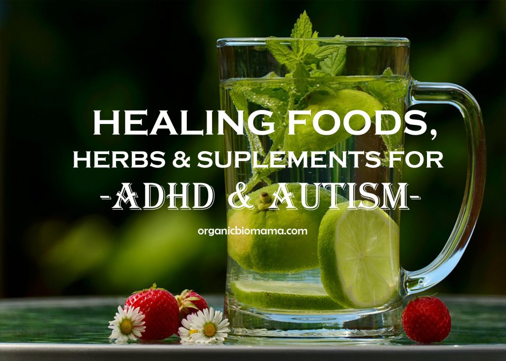 Healing Foods Herbs Supplements for ADHD and Autism