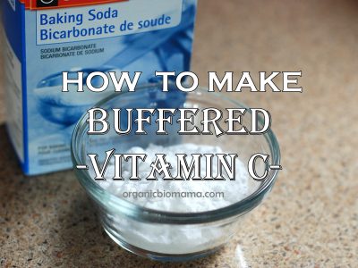How to make sodium ascorbate (buffered vitamin c)
