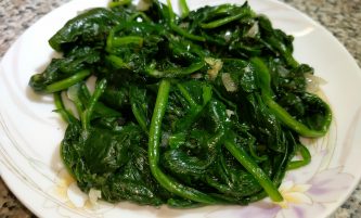 Korean Spinach Salad Recipe