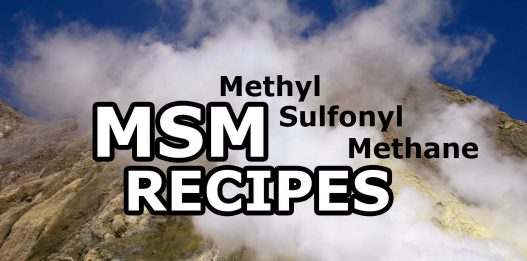 MSM (Methylsulfonylmethane) and Sulfur: Safety, Benefits, Recipes